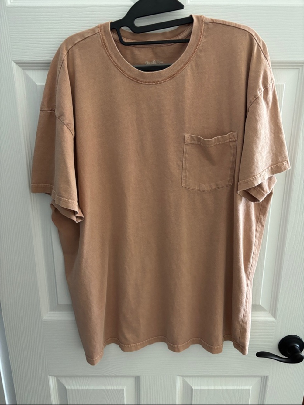 Goodfellow & Co Short-Sleeve Pocket Tee - Light Brown